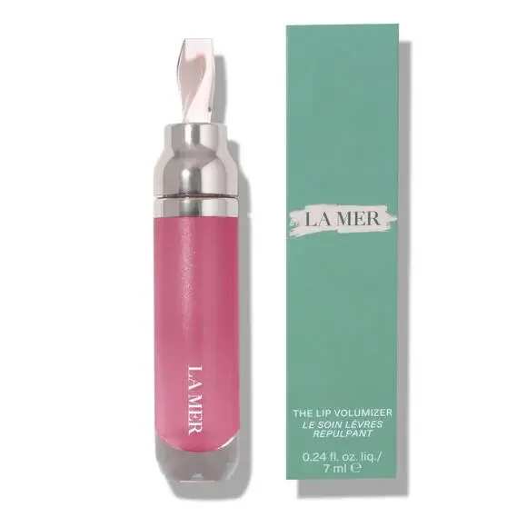 LA MER The Lip Volumizer High-shine Gloss Plumps "Sheer Pink" 7ml 0.24oz NEW - Picture 1 of 3